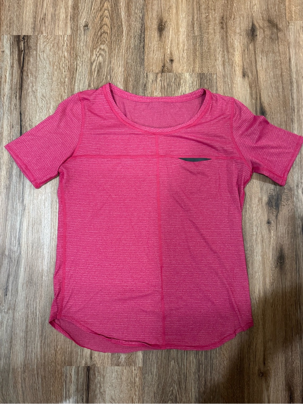 lululemon athletica Hot Pink Short-Sleeve Performance Tee